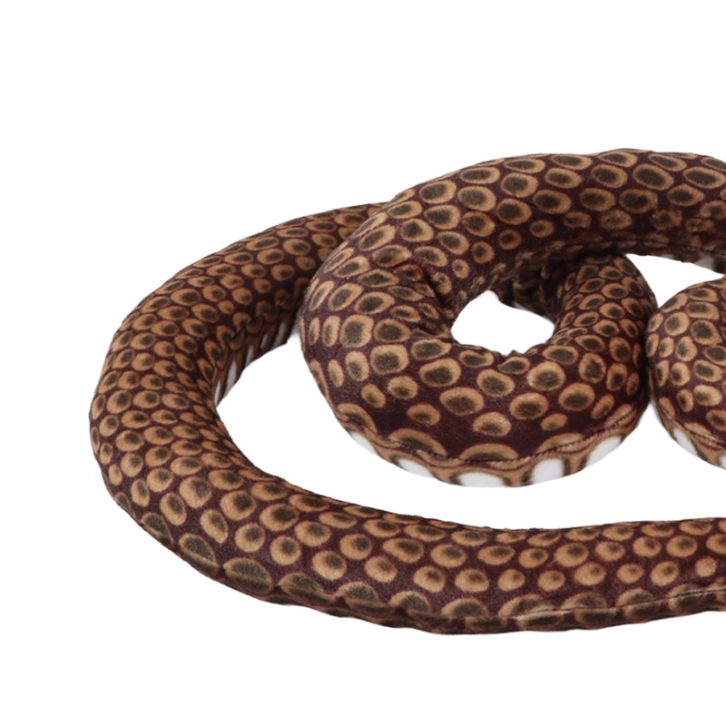 Plush Snake Doll Soft Comfortable Sleeping Pillow Plush Stuffed Snake