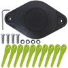 Xspeedonline ACFHRL2 Weed Wacker Head Compatible for RYOBI 18V Auto-Feed