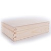 Small Rectangular Wooden Box with Lid | 17.5 x 13.5