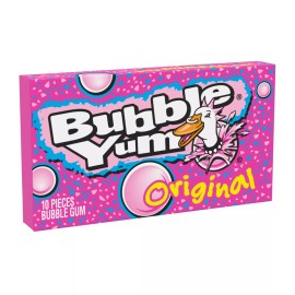 Yum Yum Bubble Yum, Original Bubble Gum, 2.8 Oz  - Pack of 6