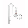 JARDLI Glass Lily Pipe Spin Outflow with Surface Skimmer for