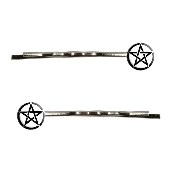 Pentagram Bobby Pins Barrettes Hair Styling Clips