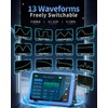 2 in 1 Oscilloscope Handheld, WapoRich DSO510 Digital Oscilloscope with