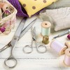 sourcing map 1cmx1.4cm Small Empty Thread Spools Natural Color 26Pcs