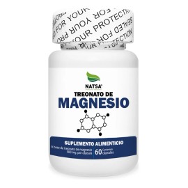 Treonato Magnesio Natsa Cápsulas