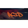 Drew Estate ACID Cigars Ashtray - Blue Melamine