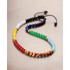 Jewboo 7 Chakra Anklet Bracelet For Women Beach Foot Energy