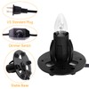 OHLGT 2-Pack Salt Lamp Cord Replacement with Dimmer Switch 5