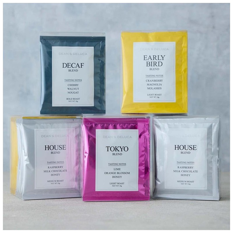 DEAN & DELUCA Single Brew Coffee Early Bird Blend 5pcs