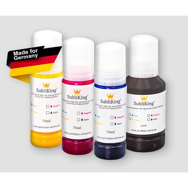 Subliking 350 ml Sublimation Ink EcoTank ET-1810, ET-2700, ET-7700, ET-7750,