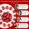 Baihuatang Jujube Dates Red Dates Chinese Red Date 1.1lb/500g Large-size