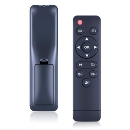 WDZP New Remote Control Replacement for wepvo YG300Plus Mini Portable Outdoor Movie LED Pico Video Projectors