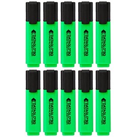 Hainenko Value Flat Barrel Chisel Tip Highlighter - Green