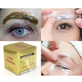 Eyebrow Tattoo Plastic Wrap, Tattoo Preservative Film, Professional Eyebrow Tattoo Makeup Supplies for Eyebrow Eyeline Tattoo Lip and Tattoo, Cover Film for Women
