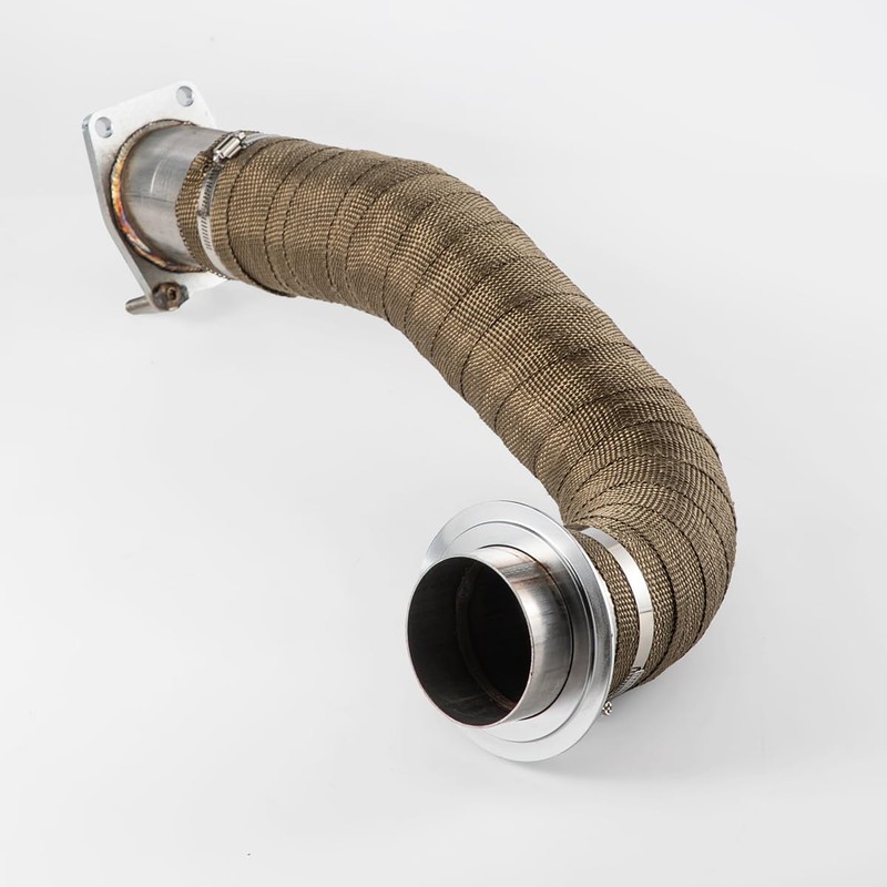 Kucaruce 1Pc Stainless Steel Exhaust Pipe for 2017-2025 Silverado Sierra