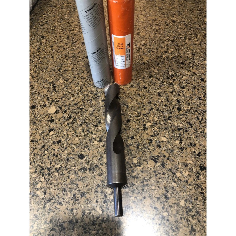 Triumph Twist Drill Slow Helix Masonry 38488 1/2 Reduced Shank