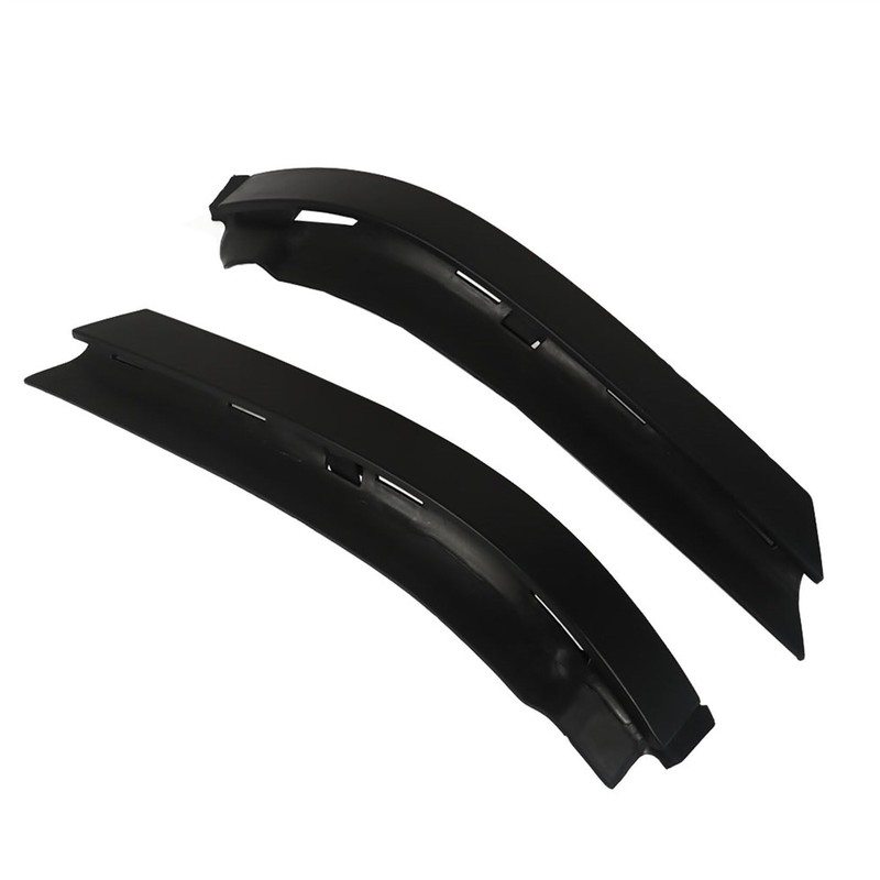 SEBLAFF Black Front Bumper Filler Panel Left and Right Plastic