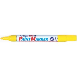 artline Pack of 12 400XF Paint Marker Yellow