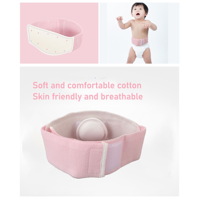 Baby Umbilical Hernia Belt Fixation Support Compression Baby Belly Button