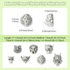 UR URLIFEHALL 70 Pcs 7 Styles Animal Themed Spacer Beads