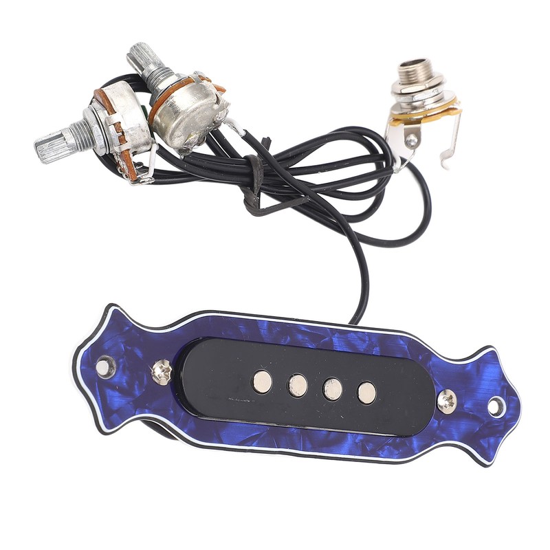 Acoustic Guitar Pickup 4 Strings Copper Coil Guitar Pickup Replacement
