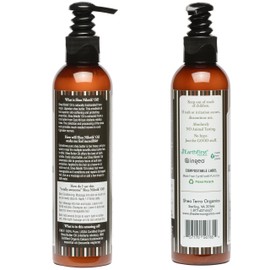 Shea Terra Organics Shea Nilotik’ Oil Scented With Dakara Frankincense |Natural Daily Skin Moisturizer & Conditioner - 8 oz