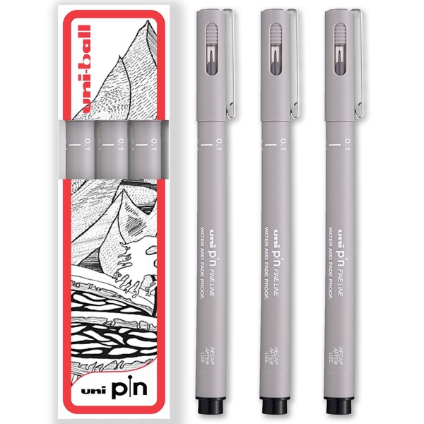 uni-ball PIN Fineliners | Fine Tipped Writing Pens | Water