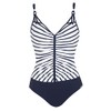 Sunflair Women's's Badeanzug Basic Swimsuits Blue (Nachtblau) 12 (Size: 42B)