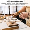Mipcase 5pcs Precision Tweezers Stainless Steel Electronics Jewelry Tweezers for