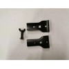 KennelMaster Dog Kennel Ridge Pole Clams. Qty:2 Sets