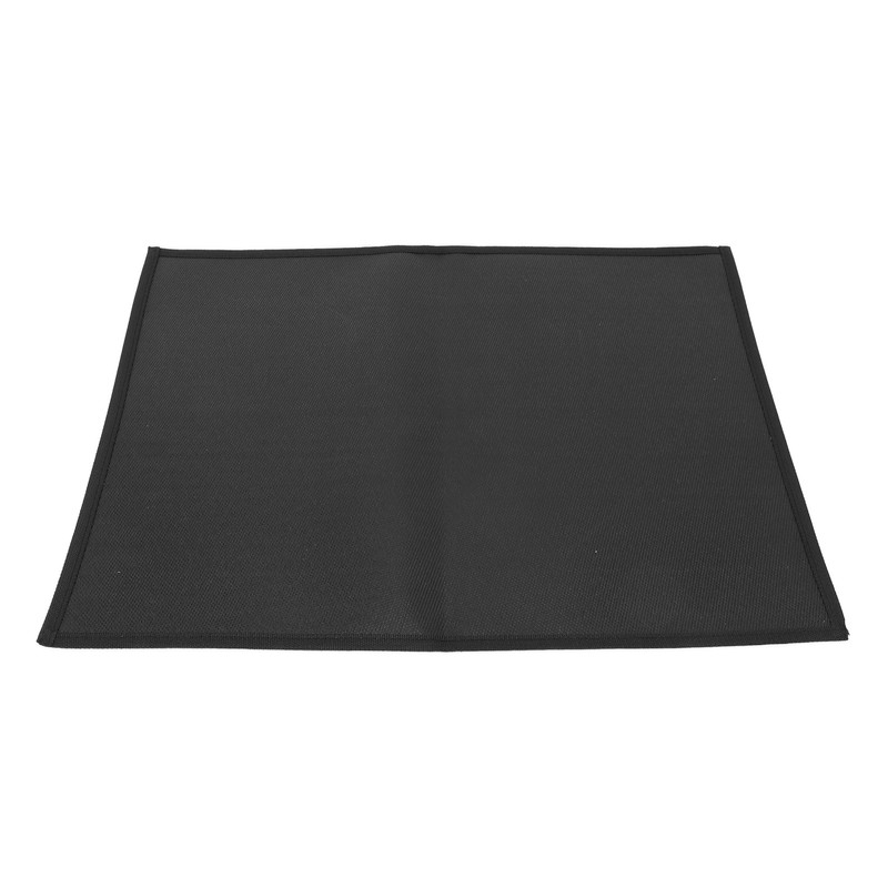 Fireproof Grill Pad Fiberglass Cloth Heat Resistant Foldable Square Fire