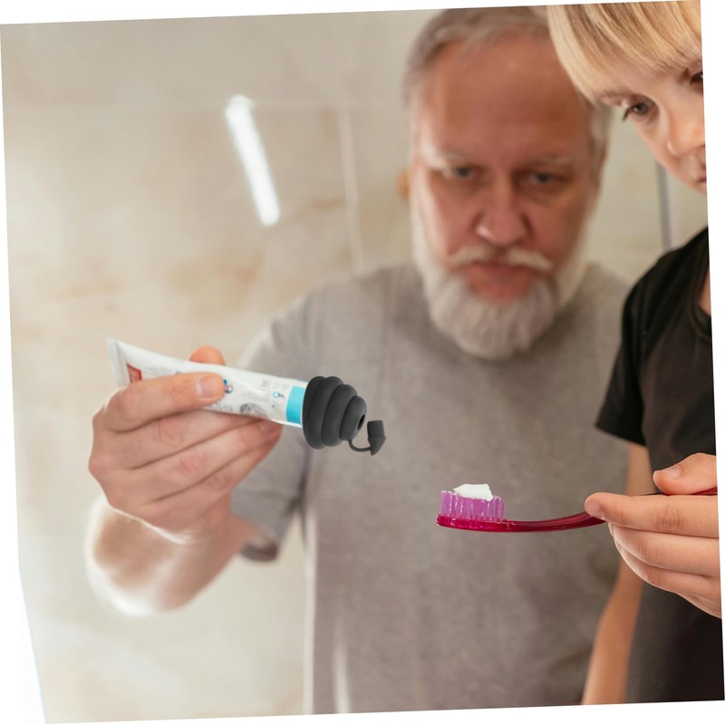 NOLITOY Toothpaste Squeezer Bathroom Decore Tooth Paste Dispenser Toothpaste Tube