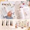 Haooryx Bible Verse Magnetic Bookmarks - 48pcs Boho Spanish Scripture