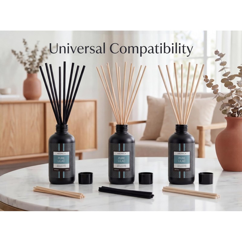 Aronica Reed Diffuser Oil Refill, 5.07oz, Midnight Jasmine - Fig