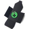 Felt Key Ring Disc with Cross (Choice of Colours) as
