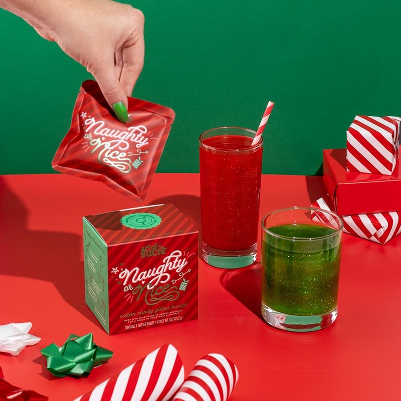 Art of Sucre Naughty or Nice Glitter Bombs