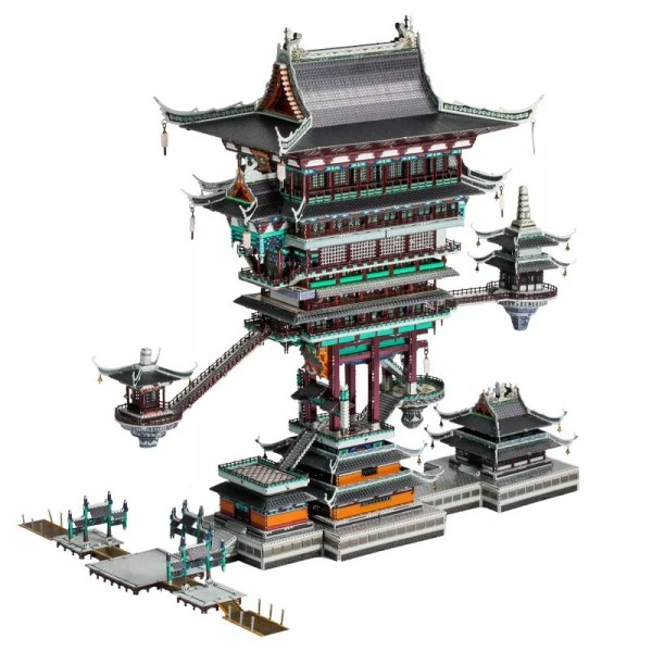 MU The Legend of Hei-2 DIY 3D Metal Puzzle Assemble