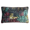 Evans Lichfield Zinara Polyester Velvet Leopard Cushion Cover 30x50cm