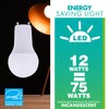 Simply Conserve 75-Watt EQ A19 GU24 Base Dimmable LED in
