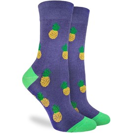 Good Luck Sock Women's Pineapples Socks, Adult