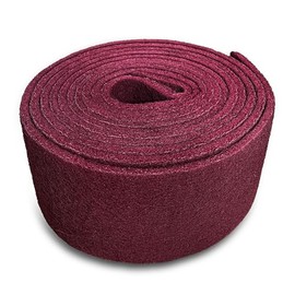 Premium 5" x15' Maroon Scuff Pads 7447Multi-Purpose Surface Preparation Pad forCar Auto Body, Woodworking, Paint PrimerPrep, Scuffing, Sanding & Scouring