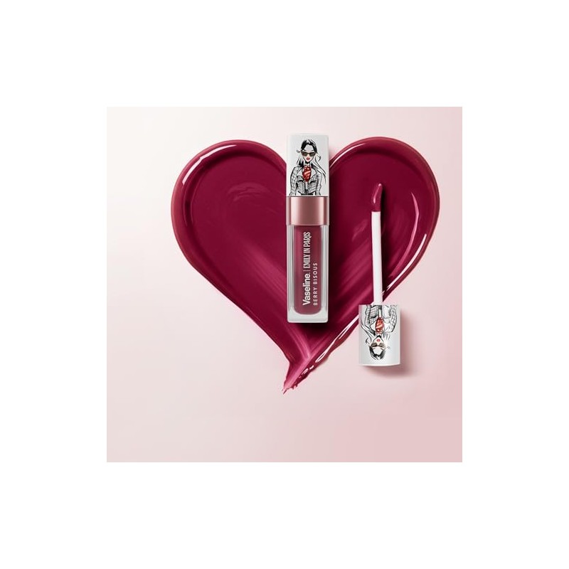 Emily in Paris Vaseline - Bálsamo Labial Líquido Color Rojo