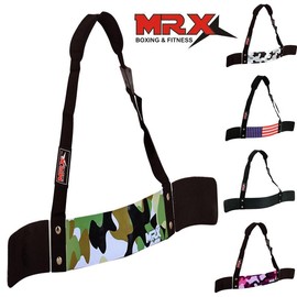 MRX Arm Blaster Bicep Exercise Gym Workouts for Men or Women Black - Color: Camo Gray