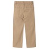 Spring&Gege Boys' Twill Flat Front Uniform Stretch Chino Dress Pants,