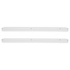 Angoily 2pcs Plastic Drawer Slides Full Extension Drawer Rails for