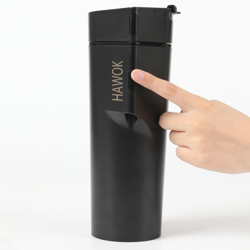 HAWOK Prtable Coffee Maker 12V Travel Espresso Machine, Single Cup