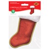 Beistle 10-Pack Mini Christmas Stocking Cutouts, 7-1/2-Inch