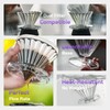 MAVO Pour Over Coffee Dripper, Detachable Hand Drip Brewer, Pour