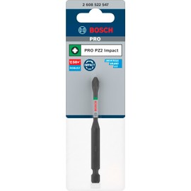 Bosch 1x PRO Pozidriv Impact Bit (160 x 50 mm, Professional Accessory Screwdriver, Screwdriver)