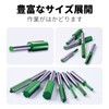ZITFRI Carbide Blade Trimmer Bit, Straight 0.2 inch (6 mm)